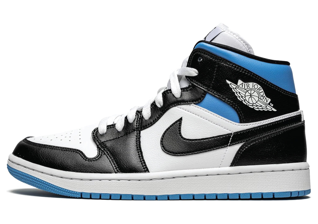 Air Jordan 1 Mid University Blue Wmns